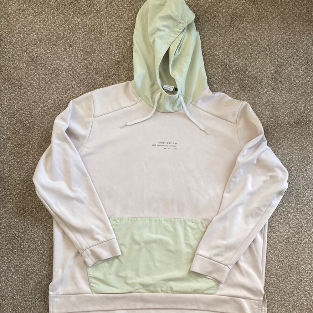 Nike Cream and Mint Hoodie